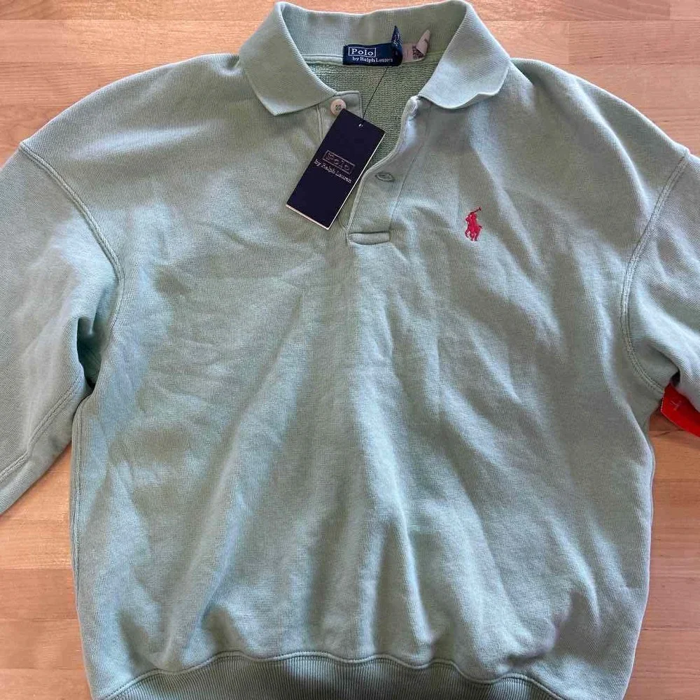 Polo Ralph Lauren Women's Lightweight Fleece Quarter-Zip Sweatshirt - Picture 4 of 5